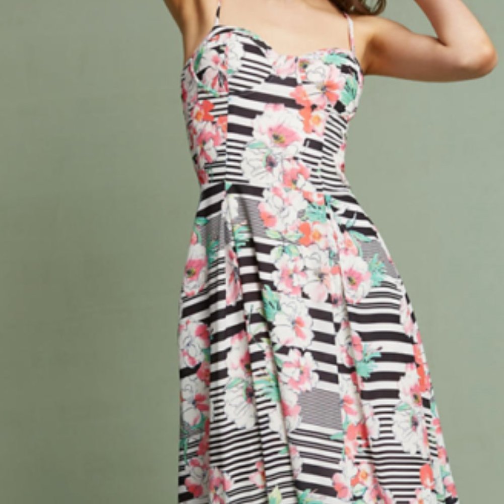 Anthropologie Yumi Kim Russe Floral Dress Size M